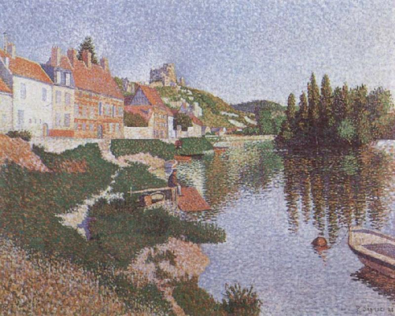 Paul Signac The River Bank china oil painting image